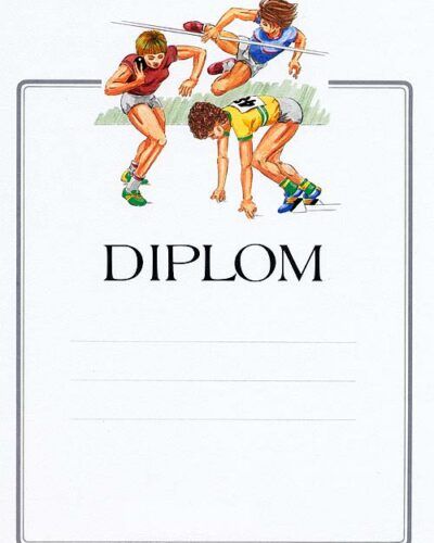 Diplom, Friidrett Dame
