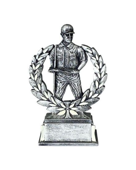 FISKER LITEN STATUETT H 13 CM