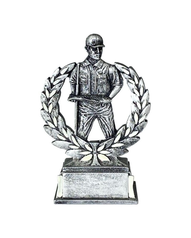 Fisker liten statuett