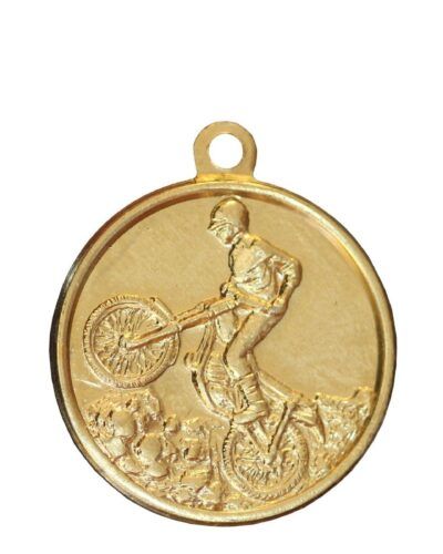 Motorcrossmedalje - 32mm jernmedalje