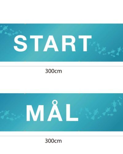 START + MÅL-banner