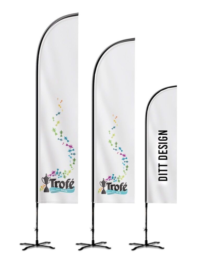 beachflagg_eget_design_trof_3_st_rrelser_2m Beachflagg 2 meter