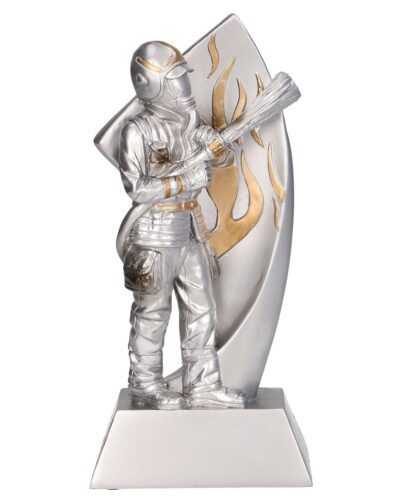 BRANNMANN - Resina figur - H: 18 cm