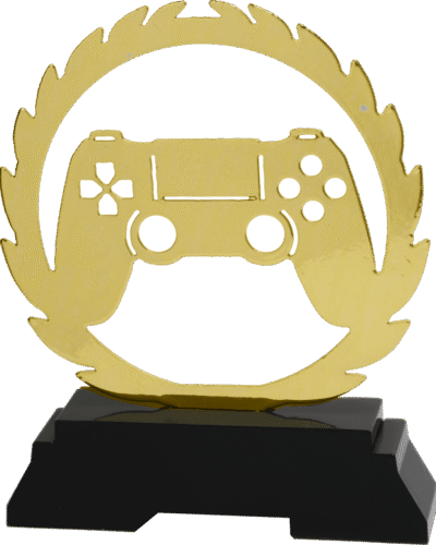 Kontur PS E-sport - Metall-statuett 18,5 cm