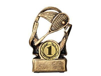 SQUASH STATUETT H9CM