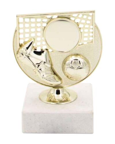 Fotball-statuett Gullvalør 9cm