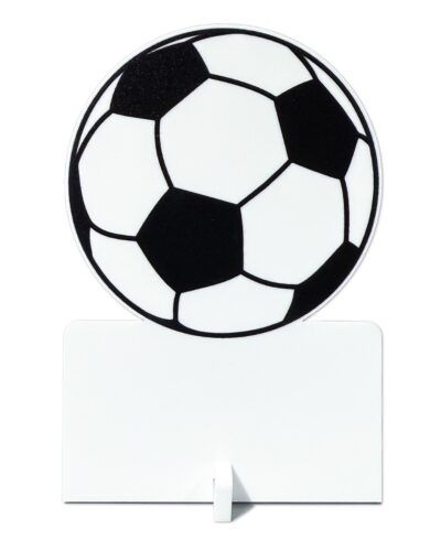 Fotballstatuett Resirkulert Hvit Akryl