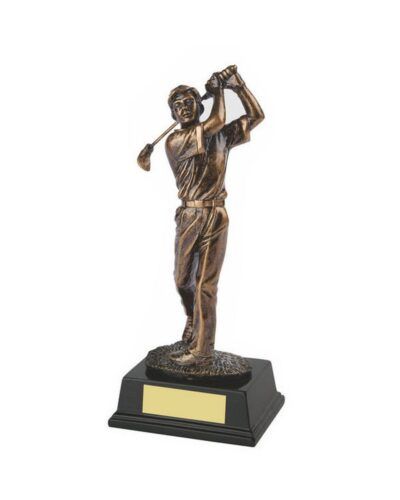 Golf figur Herre - Resin - H: 25 cm