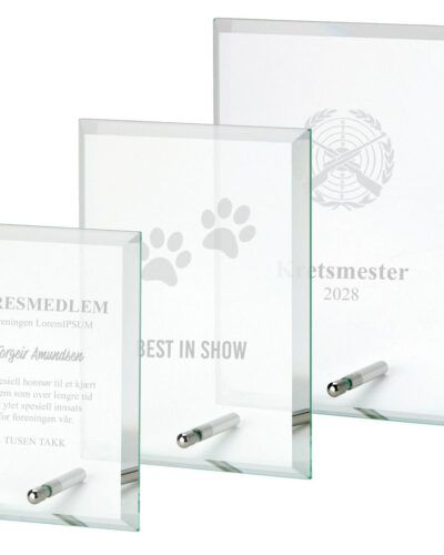 Io Glassplaketter – Laser