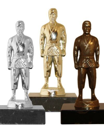 Judo Metallfigur