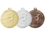Turnmedalje i gull, sølv og bronse