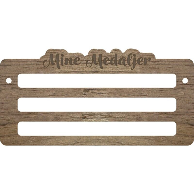 mine_medaljer_tremedaljehenger Medaljehenger Treverk