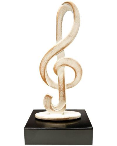Musikk Statuett - G-nøkkel