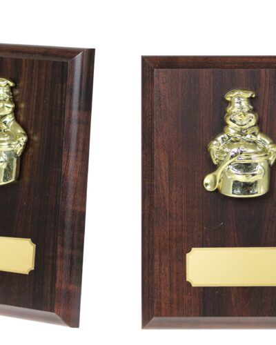 PLAKETT - Kokk 3D-motiv