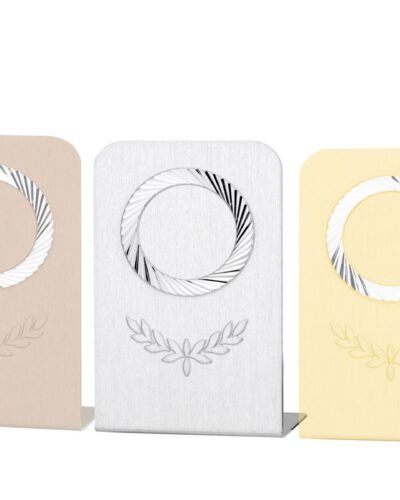 PLAKETT - Aluminium - Sølv