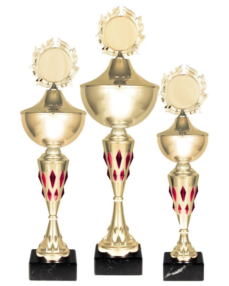 r_dhette_-_gullpokaler Gullpokaler med røde detaljer