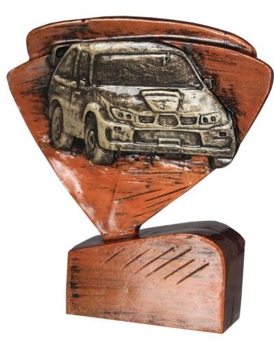 Motor - Rally - statuett h 11cm