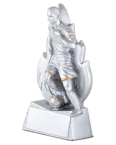 Fotballstatuett Resina Herre 10,5cm