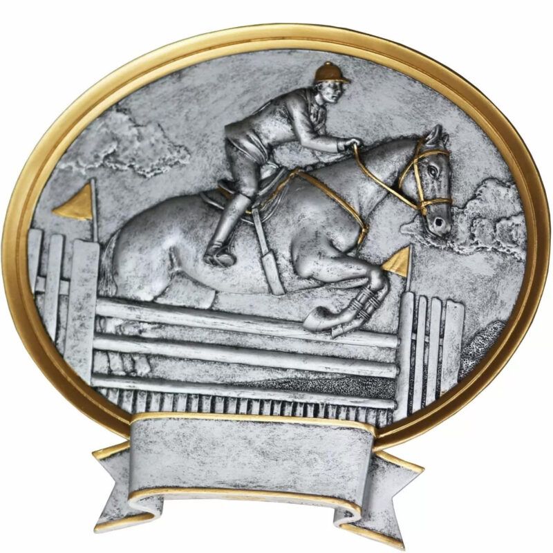 resina_plakett_-_hest_herre_1 Hestesport plakett