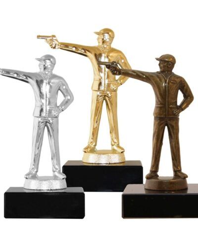 Skytter pistol - Metallfigur