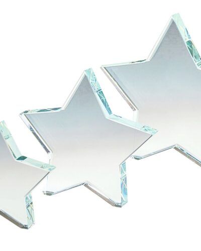 Crystal Star Glassplakett
