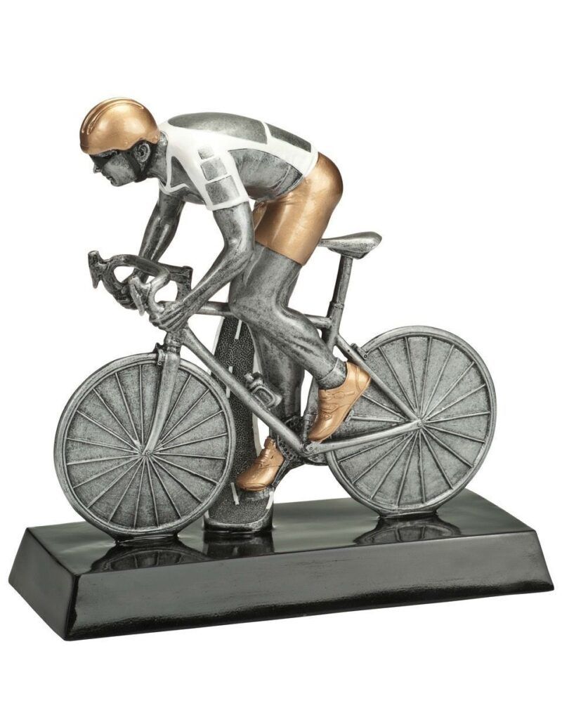 sykkelist_re_188 sykkelstatuett tung flott premie